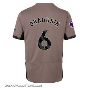 Tottenham Hotspur Radu Dragusin #6 Kolmaspaita Naisten 2023-24 Lyhythihainen